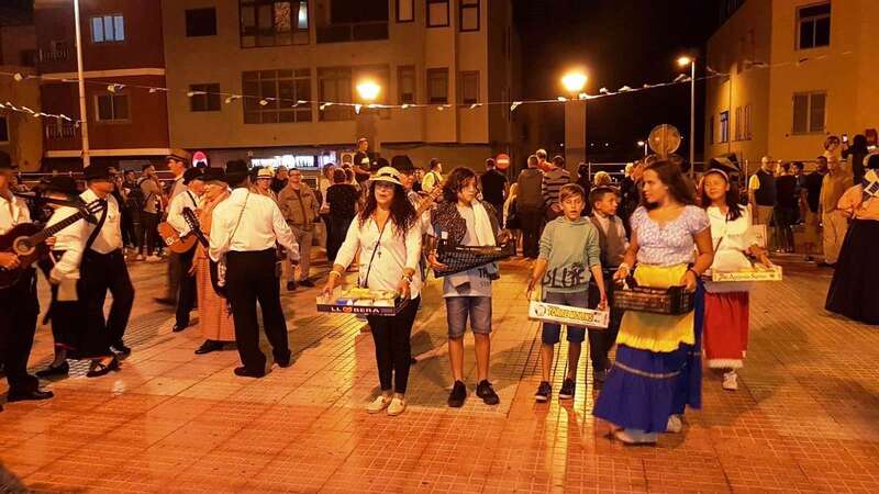 Imagen de archivo de una romería-ofrenda de La Garita/TA.